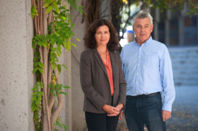 Christine Gall and Gary Lynch