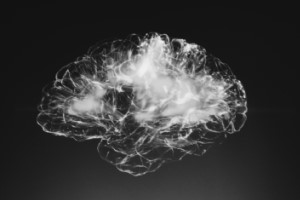 Greyscale brainscan imagery