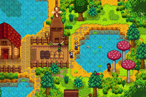 Image of a video game interface - Stardew Valley