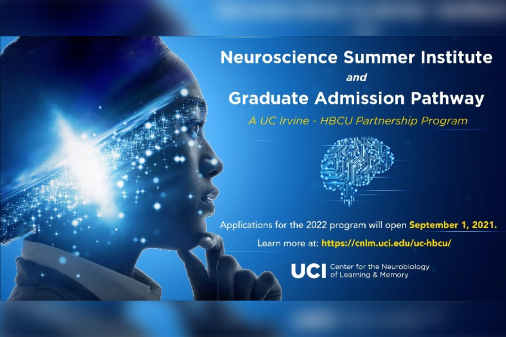 UCI receives grant to support 30 HBCU students in Summer Institute in Neuroscience